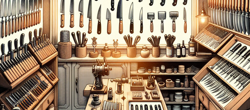 Sklep z nożami kuchennymi: oferta i asortyment.