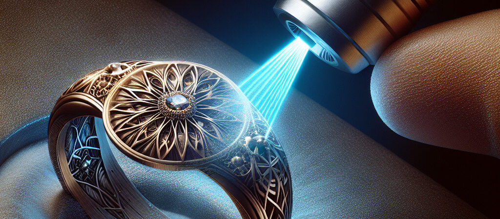 Laser cleaning for removing contaminants from jewelry