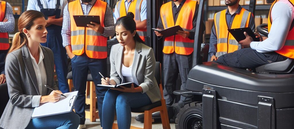 Kurs na wózki widłowe